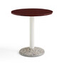 HAY Hay Ceramic Table Ø: 70 cm, Bordeaux