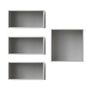 Mini Stacked Storage System Konfiguration 2 von Muuto