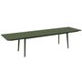 Emu Ausziehtisch Rechteckig Plus4 220+110x90 von Emu 17 Militärgrün