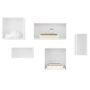 Mini Stacked Storage System Konfiguration 4 von Muuto